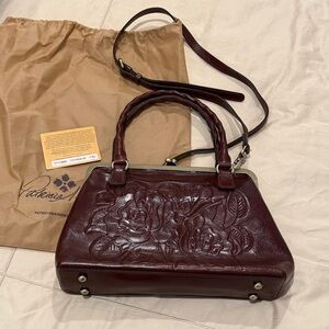 Floral Leather Purse - Patricia Nash